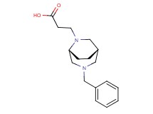 3-[(1S*,5R*)-3-benzyl-3,6-diazabicyclo[3.2.2]non-6-yl]propanoic acid