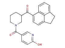 1,2-dihydro-5-acenaphthylenyl{1-[(6-hydroxy-3-pyridinyl)carbonyl]-3-piperidinyl}methanone