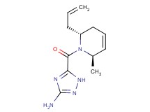 5-{[(2R*,6R*)-2-allyl-6-methyl-3,6-dihydropyridin-1(2H)-yl]carbonyl}-1H-1,2,4-triazol-3-amine