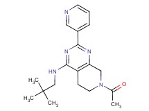 7-acetyl-N-(2,2-dimethylpropyl)-2-pyridin-3-yl-5,6,7,8-tetrahydropyrido[3,4-d]pyrimidin-4-amine