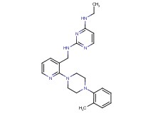 N~4~-ethyl-N~2~-({2-[4-(2-methylphenyl)piperazin-1-yl]pyridin-3-yl}methyl)pyrimidine-2,4-diamine