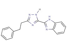 2-[3-(2-phenylethyl)-1H-1,2,4-triazol-5-yl]-1H-benzimidazole