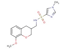 N-[(8-methoxy-3,4-dihydro-2H-chromen-3-yl)methyl]-1-methyl-1H-imidazole-4-sulfonamide