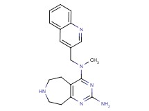 N~4~-methyl-N~4~-(quinolin-3-ylmethyl)-6,7,8,9-tetrahydro-5H-pyrimido[4,5-d]azepine-2,4-diamine