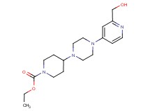 ethyl 4-{4-[2-(hydroxymethyl)pyridin-4-yl]piperazin-1-yl}piperidine-1-carboxylate