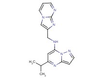 N-(imidazo[1,2-a]pyrimidin-2-ylmethyl)-5-isopropylpyrazolo[1,5-a]pyrimidin-7-amine