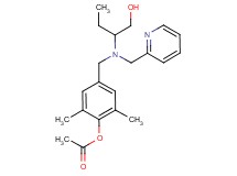 4-{[[1-(hydroxymethyl)propyl](pyridin-2-ylmethyl)amino]methyl}-2,6-dimethylphenyl acetate