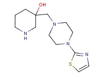 3-{[4-(1,3-thiazol-2-yl)-1-piperazinyl]methyl}-3-piperidinol dihydrochloride
