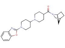 4-[(1S*,4S*)-2-azabicyclo[2.2.1]hept-2-ylcarbonyl]-1'-(1,3-benzoxazol-2-yl)-1,4'-bipiperidine