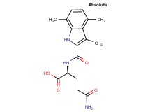 N~2~-[(3,4,7-trimethyl-1H-indol-2-yl)carbonyl]-L-glutamine