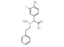 (4-amino-3-fluorophenyl)[methyl(2-phenylethyl)amino]acetic acid