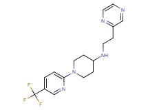 N-(2-pyrazin-2-ylethyl)-1-[5-(trifluoromethyl)pyridin-2-yl]piperidin-4-amine