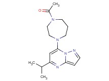 7-(4-acetyl-1,4-diazepan-1-yl)-5-isopropylpyrazolo[1,5-a]pyrimidine