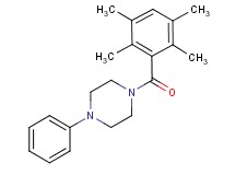 1-phenyl-4-(2,3,5,6-tetramethylbenzoyl)piperazine