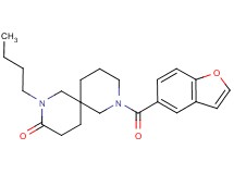 8-(1-benzofuran-5-ylcarbonyl)-2-butyl-2,8-diazaspiro[5.5]undecan-3-one