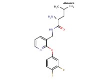 N~1~-{[2-(3,4-difluorophenoxy)pyridin-3-yl]methyl}-D-leucinamide