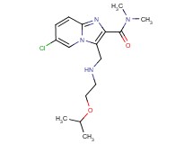 6-chloro-3-{[(2-isopropoxyethyl)amino]methyl}-N,N-dimethylimidazo[1,2-a]pyridine-2-carboxamide