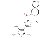 7-[(1,1',3',5'-tetramethyl-1H,1'H-3,4'-bipyrazol-5-yl)carbonyl]-2,7-diazaspiro[4.5]decane