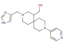 [3-(1H-imidazol-4-ylmethyl)-9-pyridin-4-yl-3,9-diazaspiro[5.5]undec-1-yl]methanol
