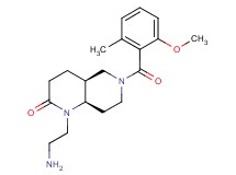 rel-(4aS,8aR)-1-(2-aminoethyl)-6-(2-methoxy-6-methylbenzoyl)octahydro-1,6-naphthyridin-2(1H)-one hydrochloride