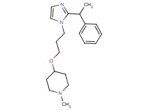 1-methyl-4-{3-[2-(1-phenylethyl)-1H-imidazol-1-yl]propoxy}piperidine