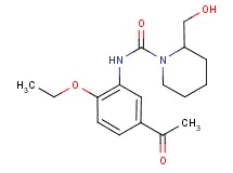 N-(5-acetyl-2-ethoxyphenyl)-2-(hydroxymethyl)piperidine-1-carboxamide