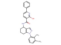 N-[1-(2,3-dimethylphenyl)-4,5,6,7-tetrahydro-1H-indazol-4-yl]-2-hydroxy-6-phenylnicotinamide