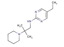 5-ethyl-N-(2-methyl-2-piperidin-1-ylpropyl)pyrimidin-2-amine