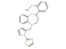 2-(2-methoxyphenyl)-5-{[1-(1,3-thiazol-2-yl)-1H-pyrrol-2-yl]methyl}-2,3,4,5-tetrahydro-1,5-benzothiazepine