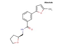 3-(5-methyl-2-furyl)-N-[(2S)-tetrahydrofuran-2-ylmethyl]benzamide