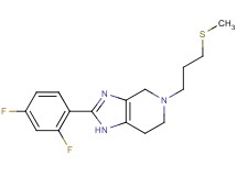 2-(2,4-difluorophenyl)-5-[3-(methylthio)propyl]-4,5,6,7-tetrahydro-1H-imidazo[4,5-c]pyridine