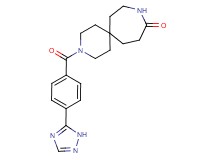 3-[4-(1H-1,2,4-triazol-5-yl)benzoyl]-3,9-diazaspiro[5.6]dodecan-10-one
