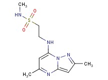 2-[(2,5-dimethylpyrazolo[1,5-a]pyrimidin-7-yl)amino]-N-methylethanesulfonamide