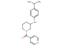 1-isonicotinoyl-N-(4-isopropylphenyl)-3-piperidinamine