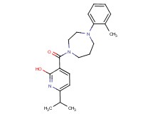 6-isopropyl-3-{[4-(2-methylphenyl)-1,4-diazepan-1-yl]carbonyl}-2-pyridinol