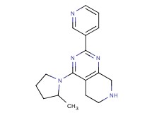 4-(2-methylpyrrolidin-1-yl)-2-pyridin-3-yl-5,6,7,8-tetrahydropyrido[3,4-d]pyrimidine