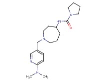N-(1-{[6-(dimethylamino)-3-pyridinyl]methyl}-4-azepanyl)-1-pyrrolidinecarboxamide
