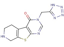 3-(1H-tetrazol-5-ylmethyl)-5,6,7,8-tetrahydropyrido[4',3':4,5]thieno[2,3-d]pyrimidin-4(3H)-one