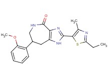 2-(2-ethyl-4-methyl-1,3-thiazol-5-yl)-7-(2-methoxyphenyl)-5,6,7,8-tetrahydroimidazo[4,5-c]azepin-4(1H)-one