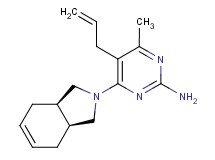 5-allyl-4-[(3aR*,7aS*)-1,3,3a,4,7,7a-hexahydro-2H-isoindol-2-yl]-6-methylpyrimidin-2-amine