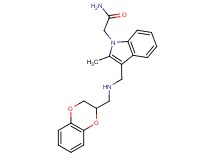 2-(3-{[(2,3-dihydro-1,4-benzodioxin-2-ylmethyl)amino]methyl}-2-methyl-1H-indol-1-yl)acetamide