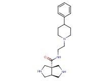 cis-N-[2-(4-phenylpiperidin-1-yl)ethyl]hexahydropyrrolo[3,4-c]pyrrole-3a(1H)-carboxamide