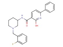 N-[1-(2-fluorobenzyl)-3-piperidinyl]-2-hydroxy-6-phenylnicotinamide