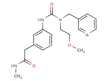 2-[3-({[(2-methoxyethyl)(pyridin-3-ylmethyl)amino]carbonyl}amino)phenyl]-N-methylacetamide
