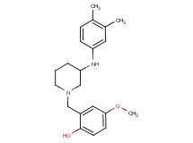 2-({3-[(3,4-dimethylphenyl)amino]-1-piperidinyl}methyl)-4-methoxyphenol