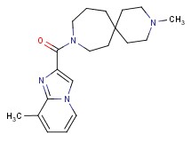 3-methyl-9-[(8-methylimidazo[1,2-a]pyridin-2-yl)carbonyl]-3,9-diazaspiro[5.6]dodecane