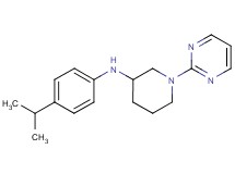 N-(4-isopropylphenyl)-1-(2-pyrimidinyl)-3-piperidinamine