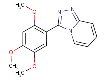3-(2,4,5-trimethoxyphenyl)[1,2,4]triazolo[4,3-a]pyridine
