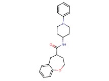 N-(1-phenylpiperidin-4-yl)-2,3,4,5-tetrahydro-1-benzoxepine-4-carboxamide