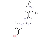 (1-{[[4-(2,6-dimethylpyridin-3-yl)pyrimidin-2-yl](methyl)amino]methyl}cyclopropyl)methanol
